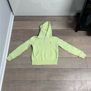 yellow polo hoodie